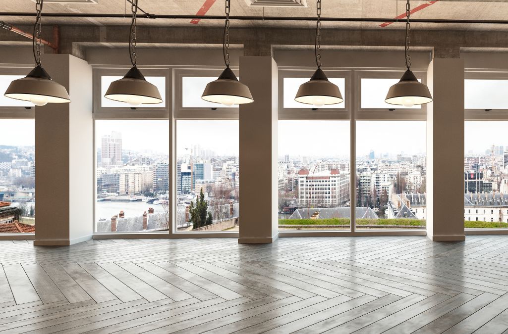 Expert cleaning crew from The Sunshine Cleaners maintaining cleanliness and hygiene in a Palma Ceia office, ensuring a productive and healthy workplace, Commercial Cleaning Service Near Me.